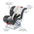 Britax Marathon Clicktight Convertible Car Seat - Mod Ivory