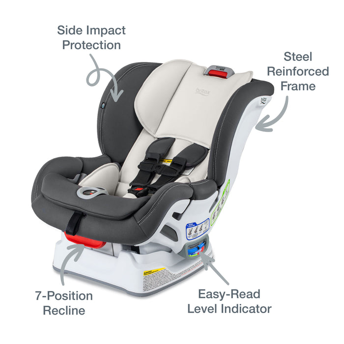 Britax Marathon Clicktight Convertible Car Seat - Mod Ivory