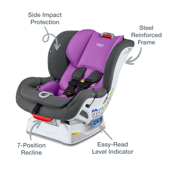 Britax Marathon Clicktight Convertible Car Seat - Mod Purple