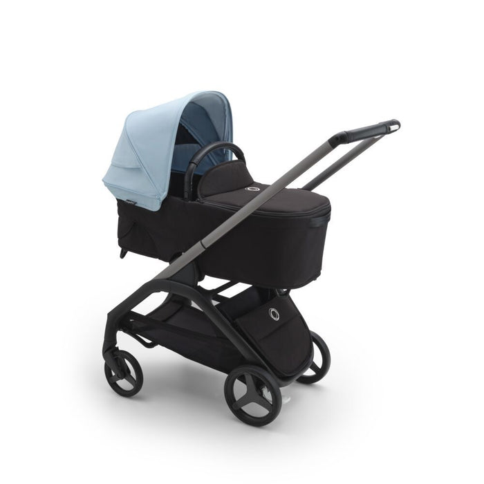 Bugaboo Dragonfly Stroller and Bassinet Complete - Graphite / Black / Skyline Blue