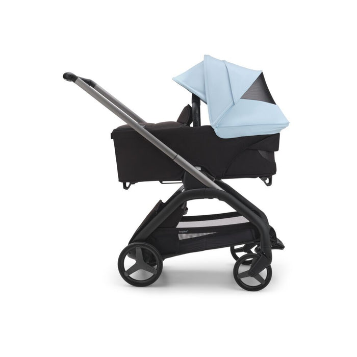 Bugaboo Dragonfly Stroller and Bassinet Complete - Graphite / Black / Skyline Blue