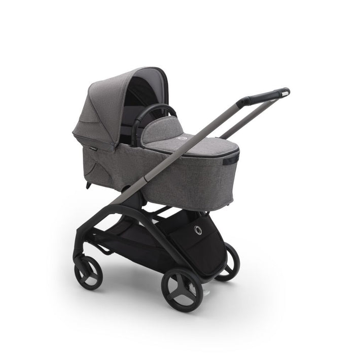  Bugaboo Dragonfly Stroller and Bassinet Complete - Graphite / Grey Melange / Grey Melange