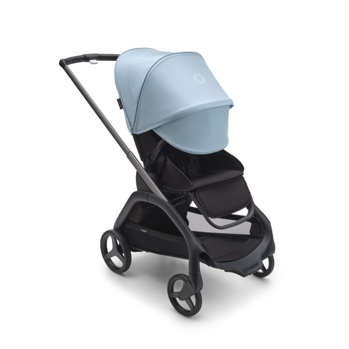 Bugaboo Dragonfly Stroller and Bassinet Complete - Graphite / Black / Skyline Blue