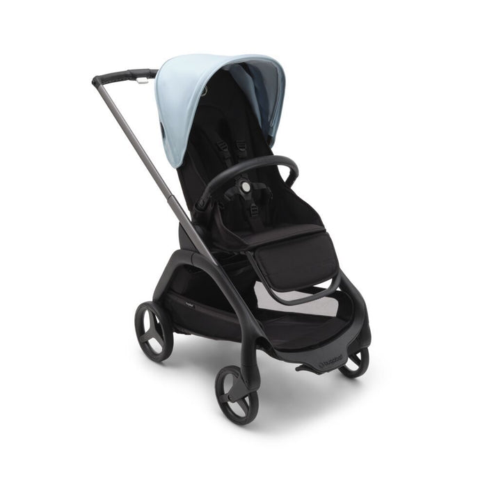 Bugaboo Dragonfly Stroller and Bassinet Complete - Graphite / Black / Skyline Blue