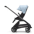 Bugaboo Dragonfly Stroller and Bassinet Complete - Graphite / Black / Skyline Blue