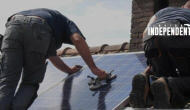Installing solar panels