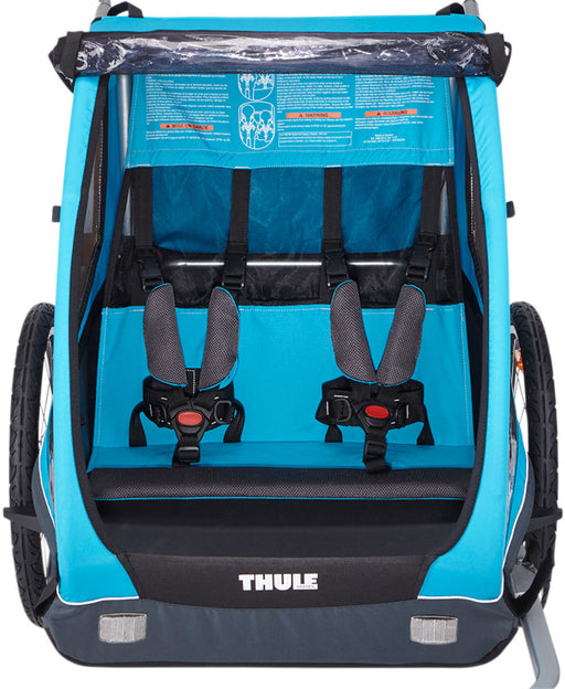 Thule - Coaster XT Bicycle Trailer and Stroller - Blue