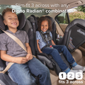 Diono Radian 3QXT+ All-In-One Car. Seat And Booster