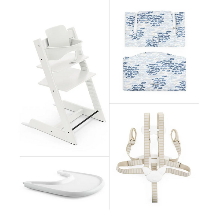 Stokke Tripp Trapp High Chair Bundle Complete